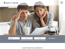 Tablet Screenshot of easyonlinefunds.com